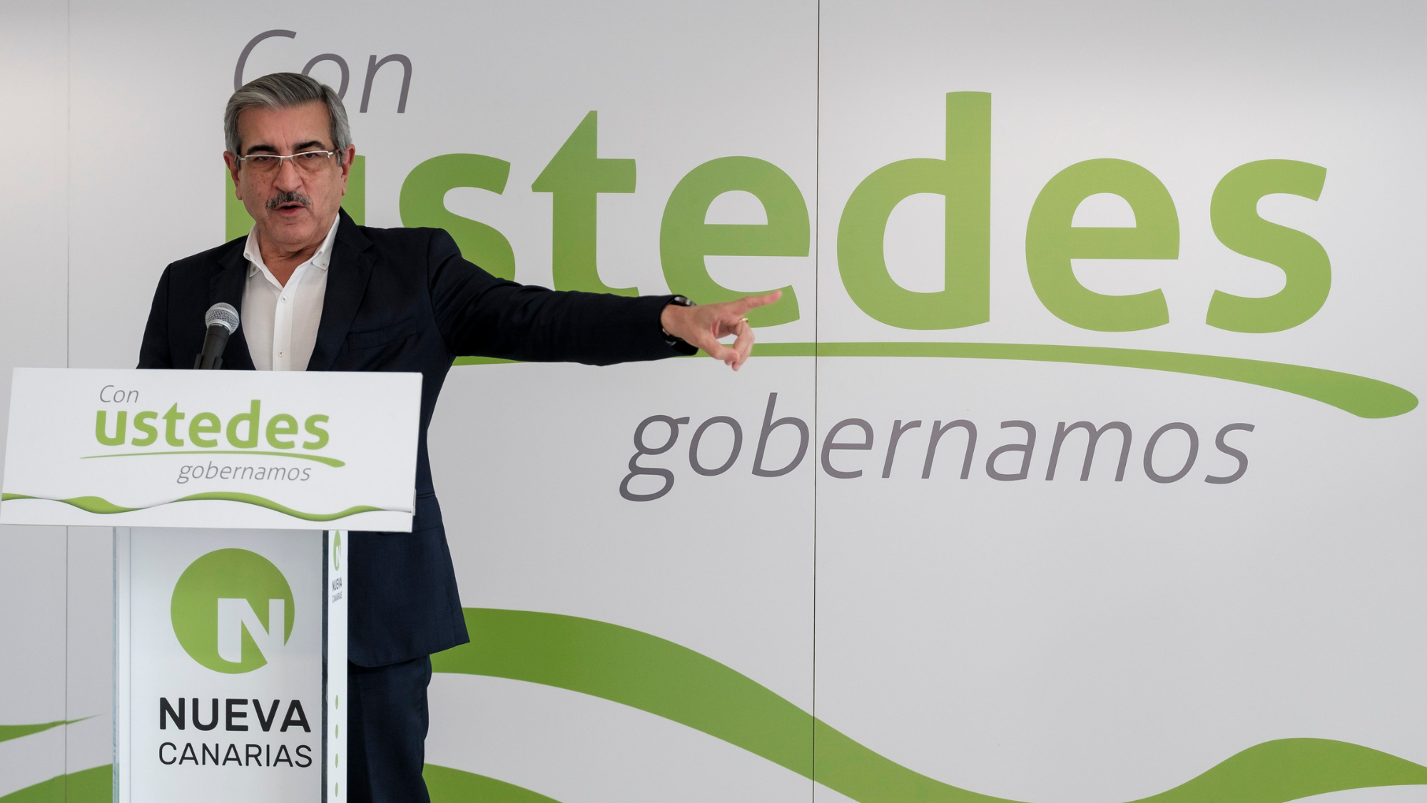 Román Rodríguez, vicepresidente del Gobierno de Canarias. / Ángel Medina G. (Efe)