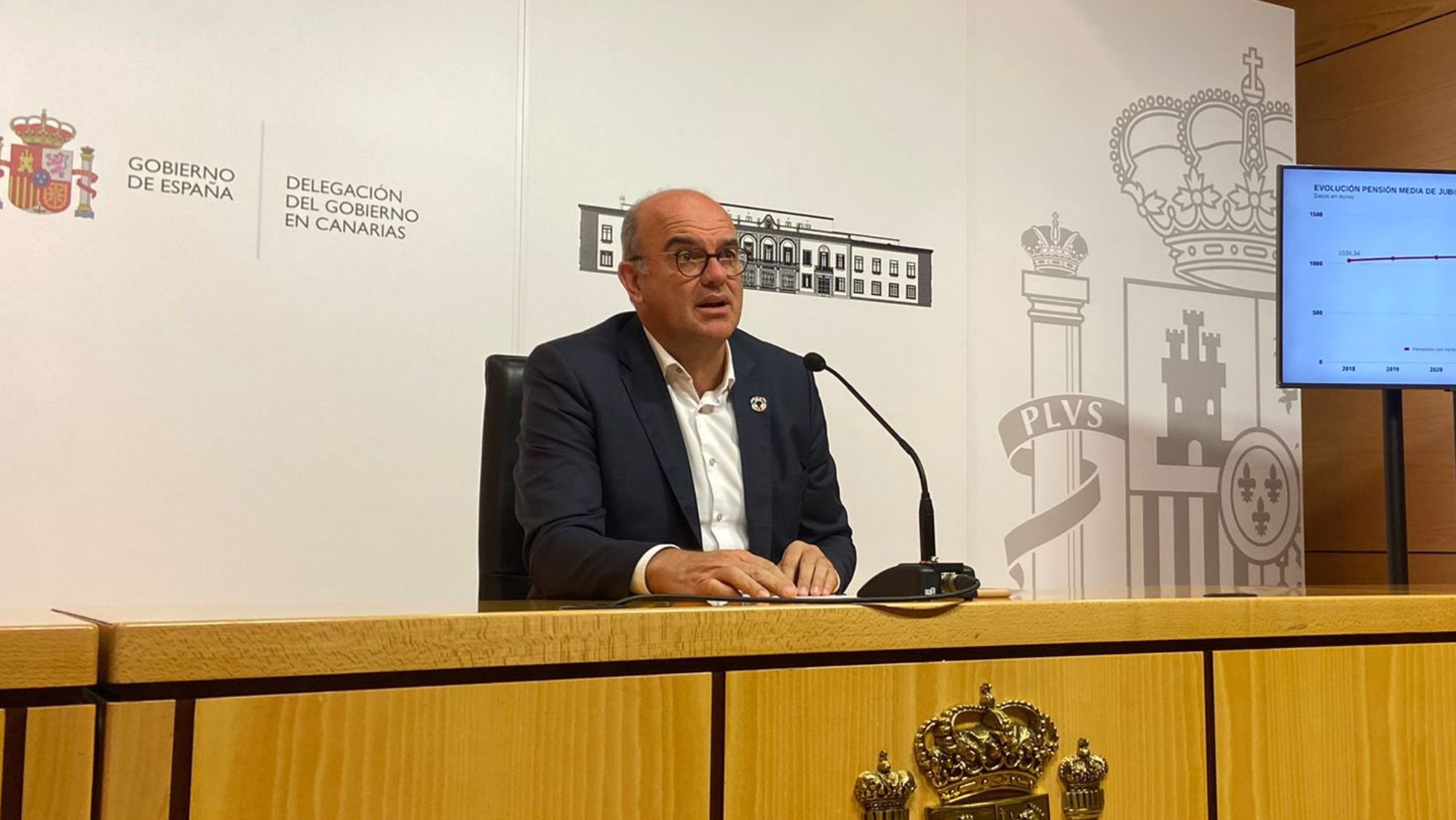 Anselmo Pestana, delegado del Gobierno en Canarias. / Cedida Anselmo Pestana, delegado del Gobierno en Canarias. / Cedida