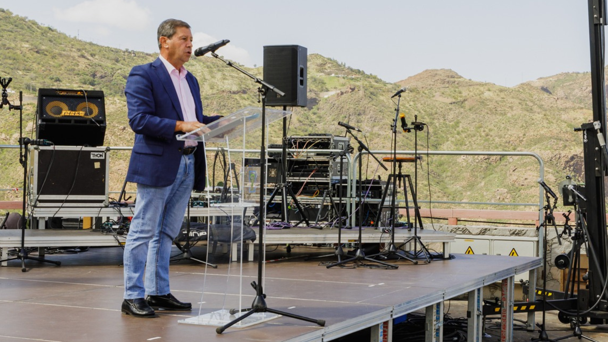 Francisco Perera, alcalde de Tejeda. /Ayuntamiento de Tejeda