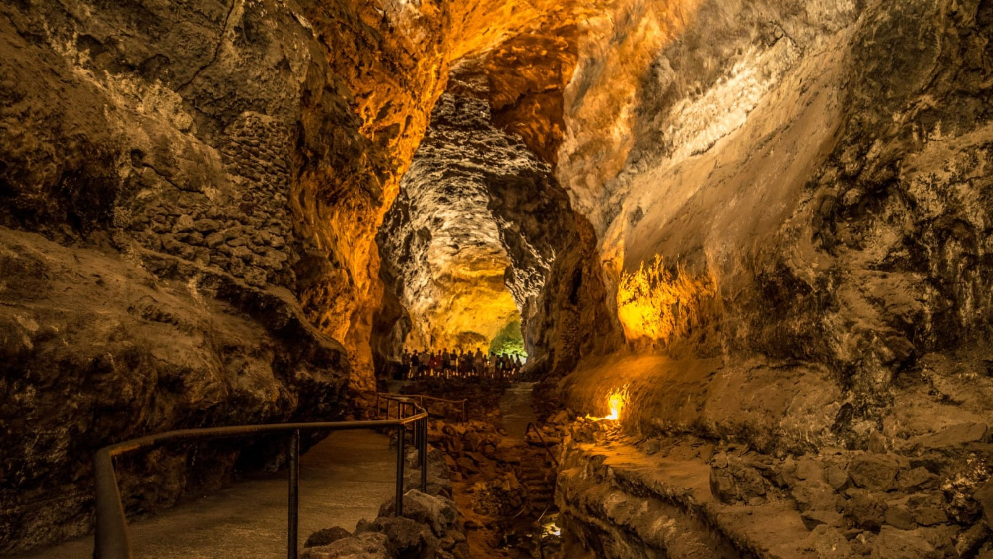 La Cueva de los Verdes, en Lanzarote./ CACT Lanzarote