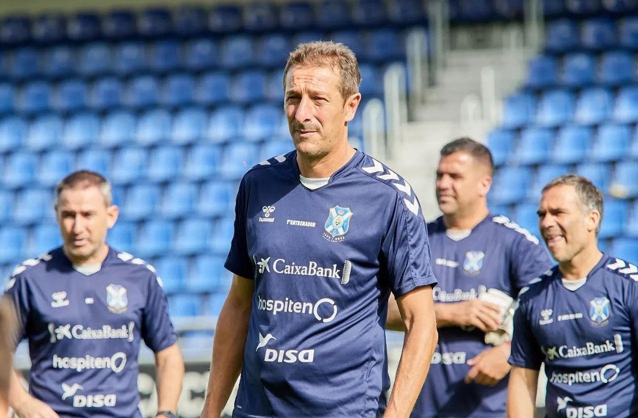 Ramis comparó la situación del equipo, a las puertas del descenso, con un símil referente a un centro carcelario./ CD Tenerife.