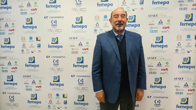 Vicente Marrero, presidente de FEMEPA. / Atlántico Hoy