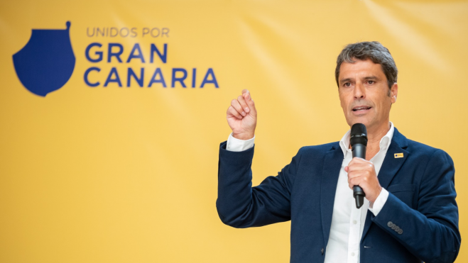 Enrique Hernández Bento candidato de UxGC a la alcaldía de Las Palmas de Gran Canaria. Unidos por Gran Canaria