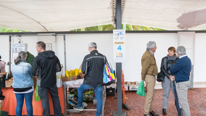 El Mercado Agrícola de San Lorenzo abre todos los domingos./ Cabildo de Gran Canaria