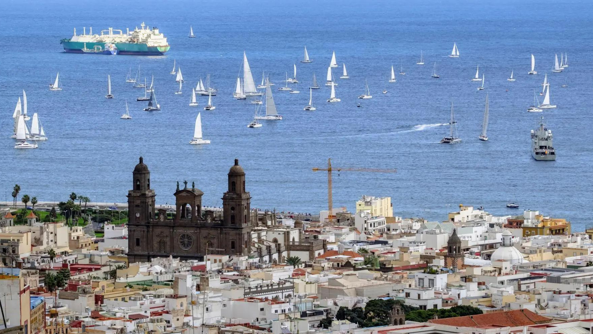 Vista del barrio de Vegueta, en Las Palmas de Gran Canaria. / EFE - ÁNGEL MEDINA G