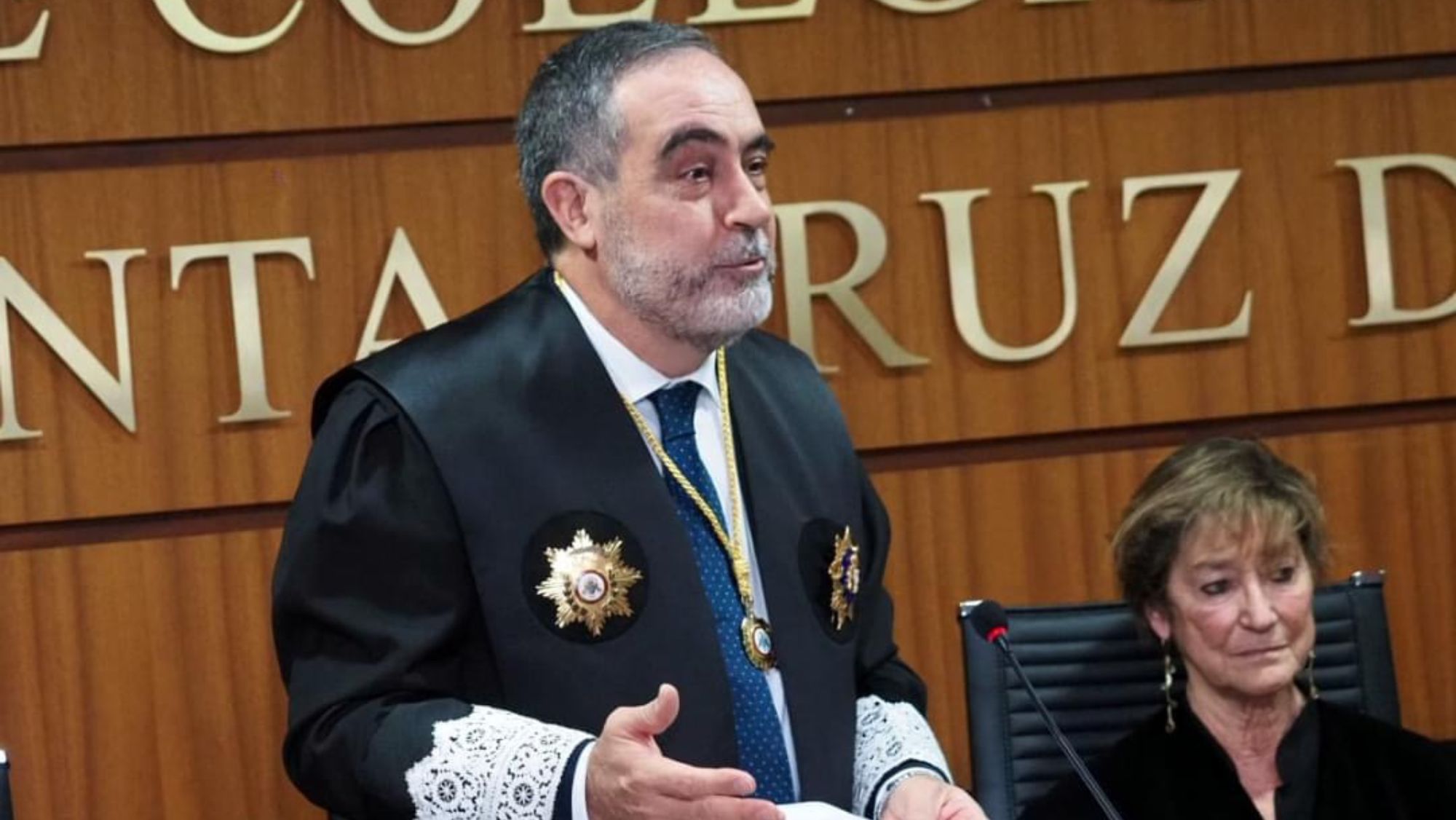 José Manuel Niederleytner, nuevo presidente del Consejo Canario de Colegios de Abogados. Cedida
