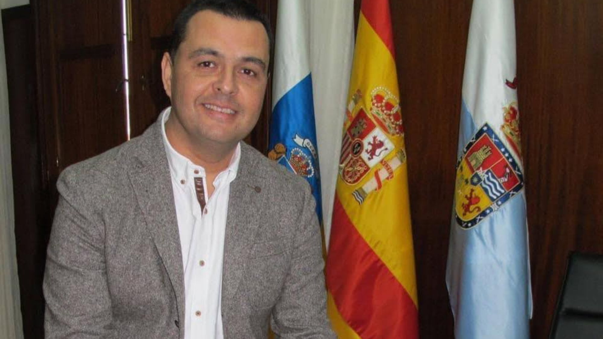 Pedro Rodríguez alcalde de Guía. / Ayuntamiento de Guía 