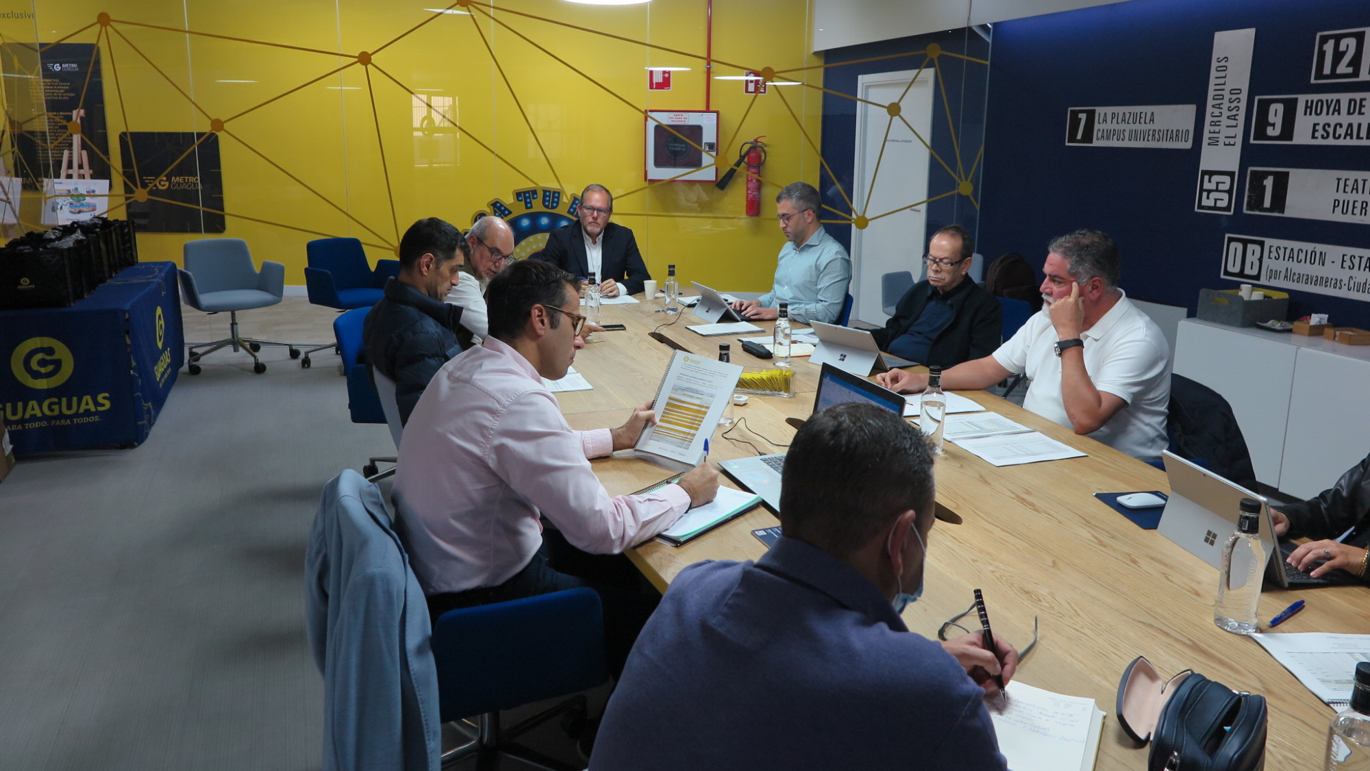 Reunión del Consejo de Administración. /Guaguas Municipales Reunión del Consejo de Administración. /Guaguas Municipales