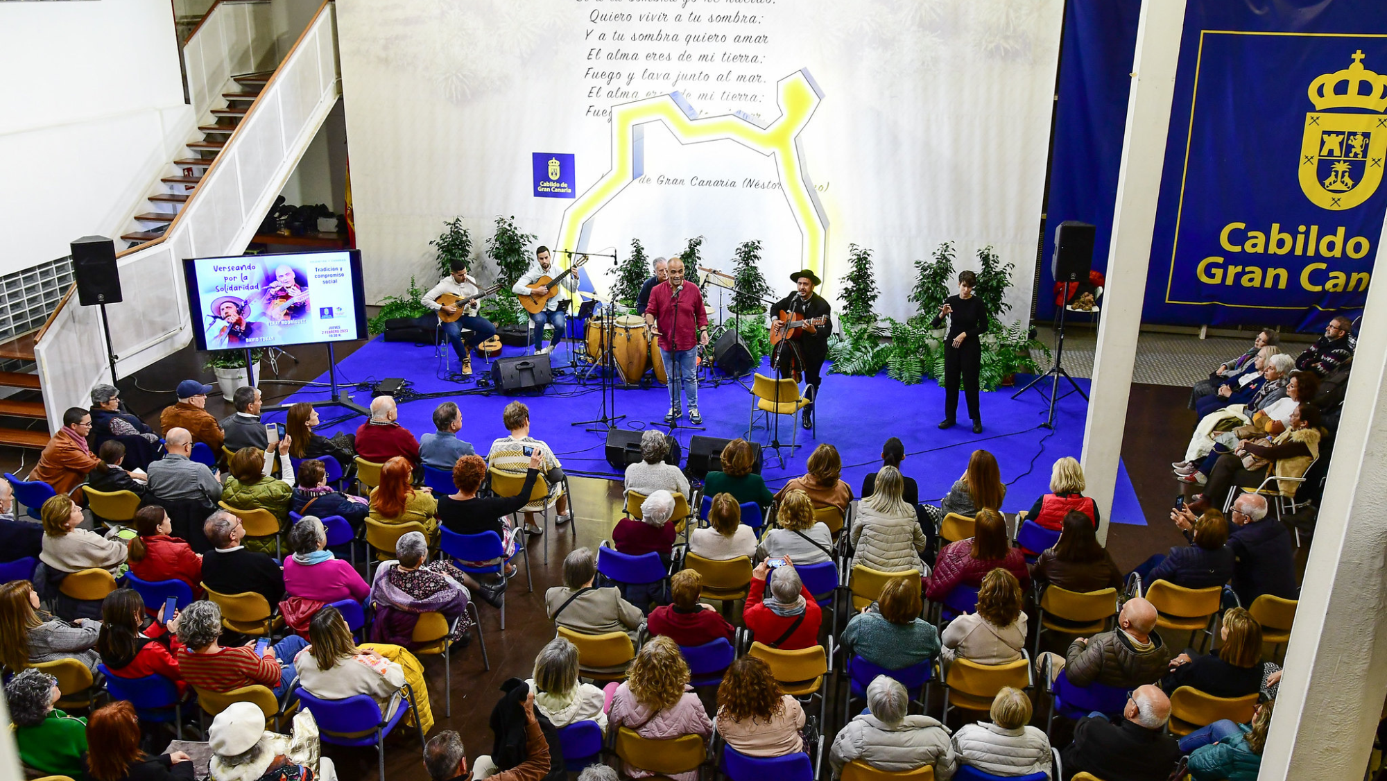 Homenaje al escritor Alexis Ravelo. /Cabildo de Gran Canaria