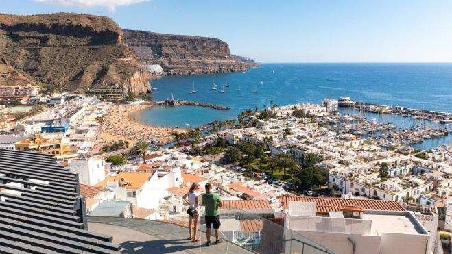 Mirador de Playa de Mogán. /Turismo de Mogán