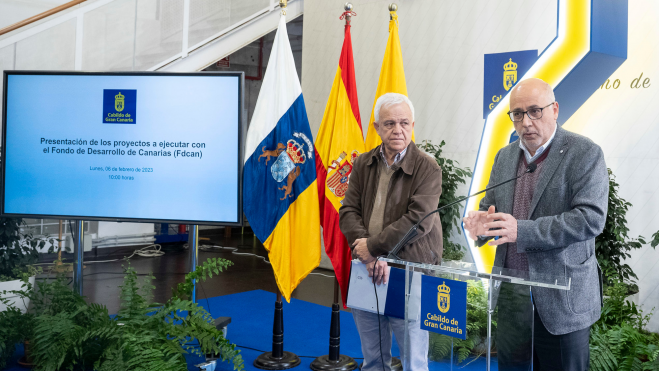 Carmelo Rodríguez y Antonio Morales./ Cabildo de Gran Canaria