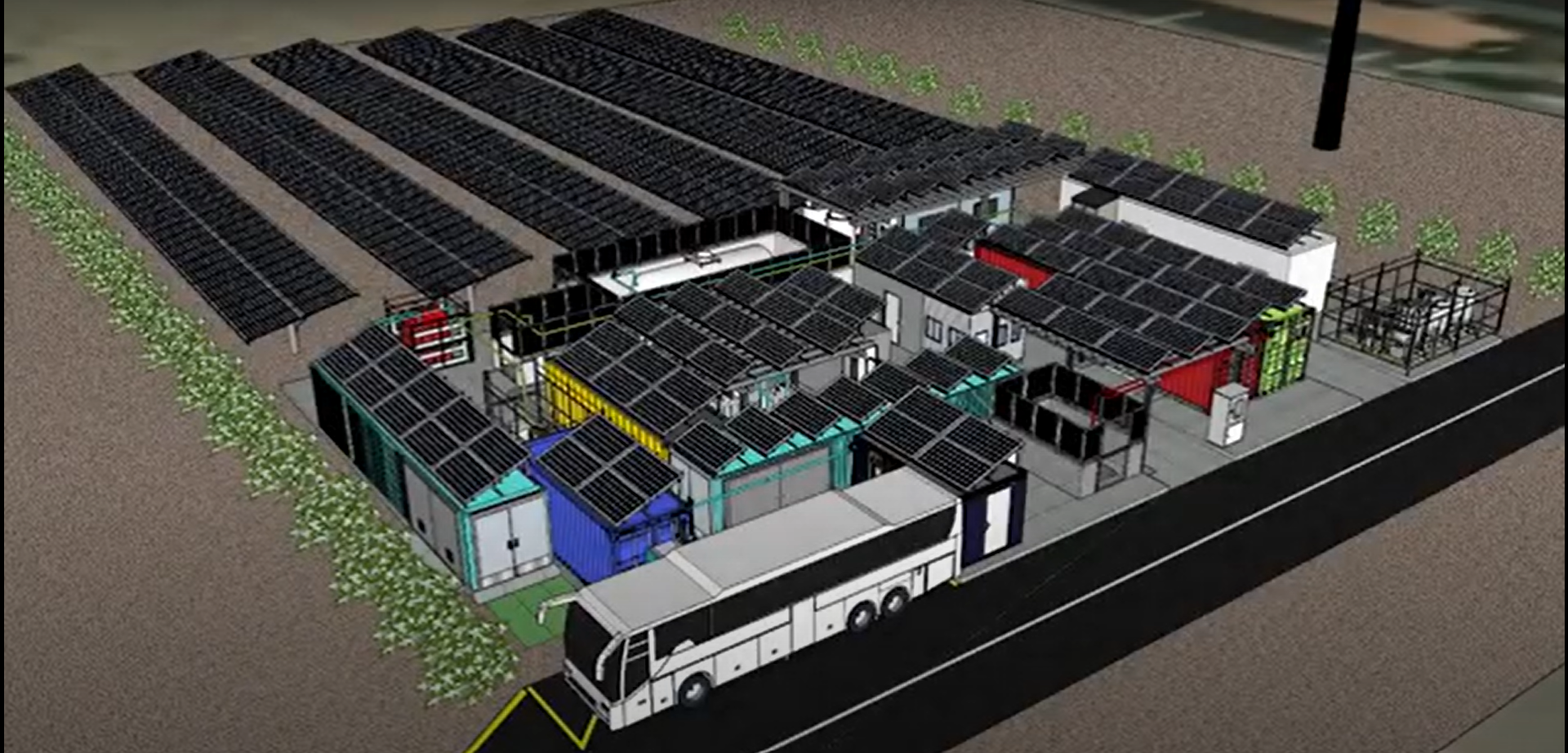 Recreación del proyecto BIOGREENFINERY. / Instituto Tecnológico de Canarias