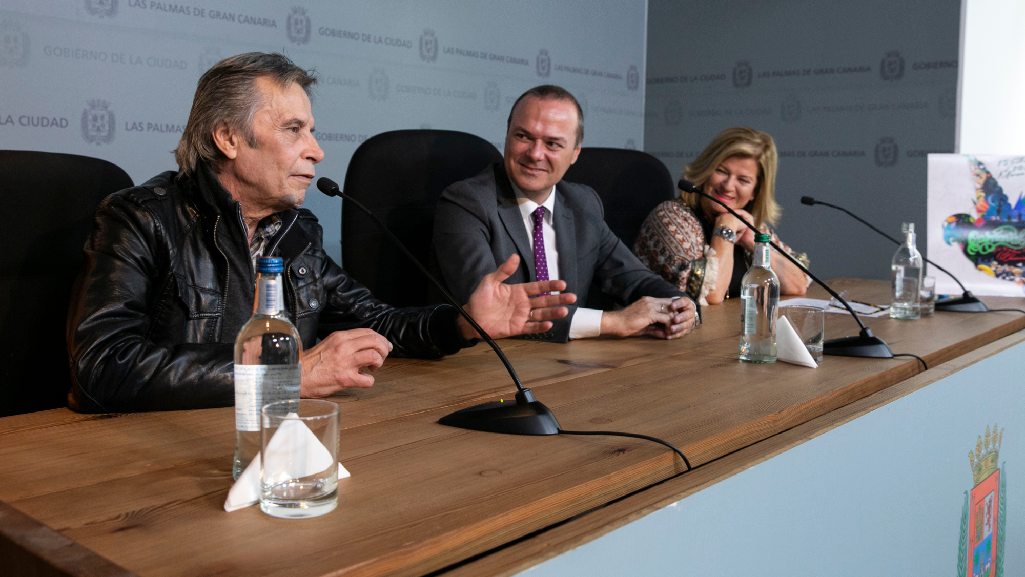 Manolo Vieira junto a Augusto Hidalgo. / Quique Curbelo
