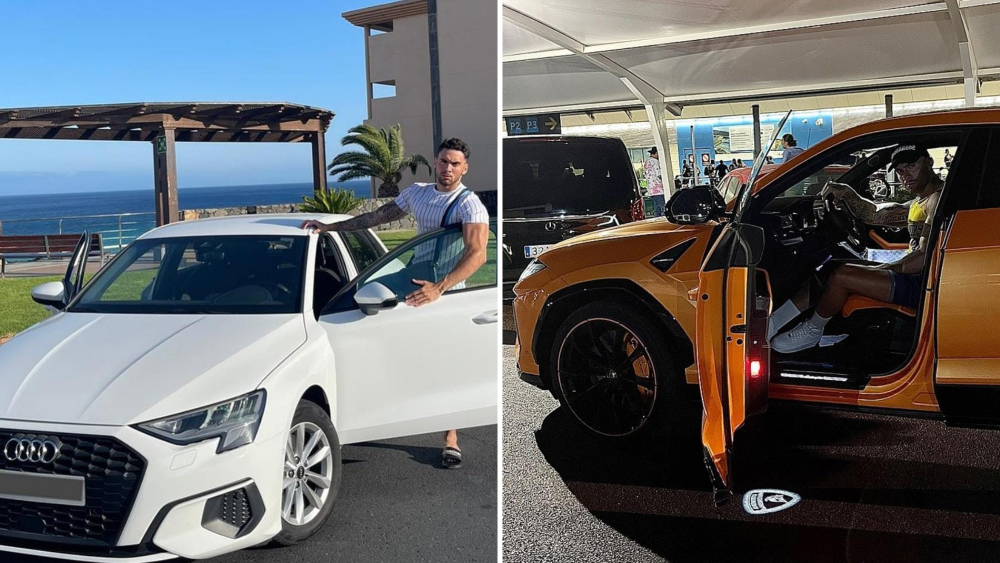 Med con dos vehículos de alta gama./ @xxmedoh Med con dos vehículos de alta gama./ @xxmedoh