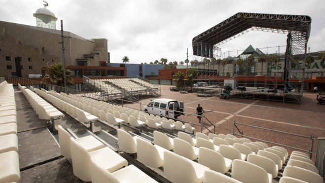 Las Guaguas Municipales saldrán desde la Plaza de la Música a los diferentes distritos de Las Palmas de Gran Canaria. Ayuntamiento de Las Palmas