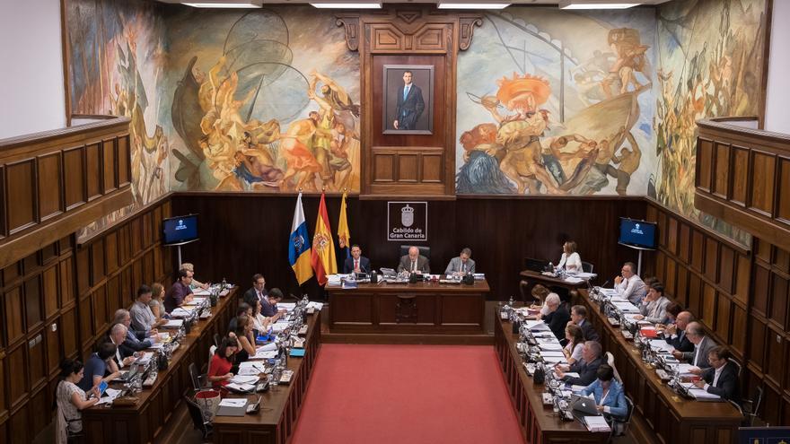 Pleno del Cabildo de Gran Canaria. /