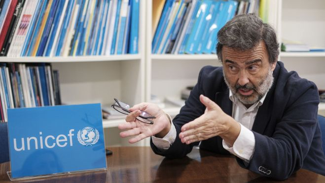 José María Vera, muy preocupado por el efecto que están teniendo sobre los niños cuestiones como la dificultad en el acceso a una vivienda digna. /EFE