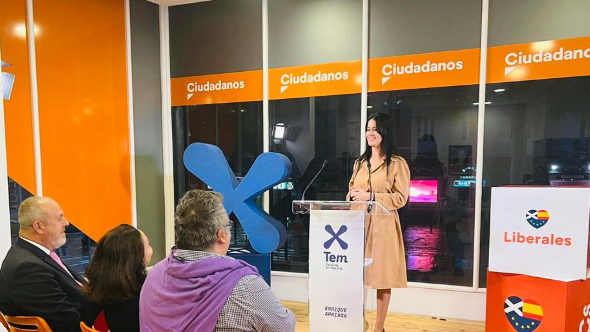 María Hernández, candidata de Ciudadanos en La Laguna. / Ciudadanos