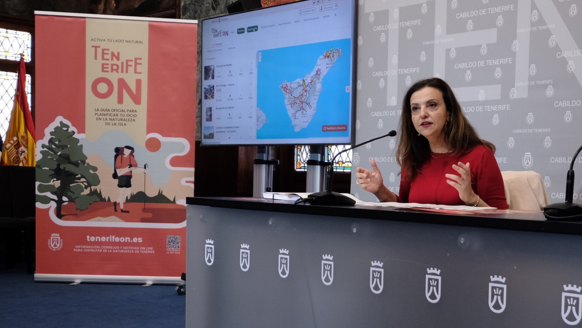 Isabel García, consejera del Área de Medio Natural y Seguridad del Cabildo de Tenerife. / Cabildo de Tenerife