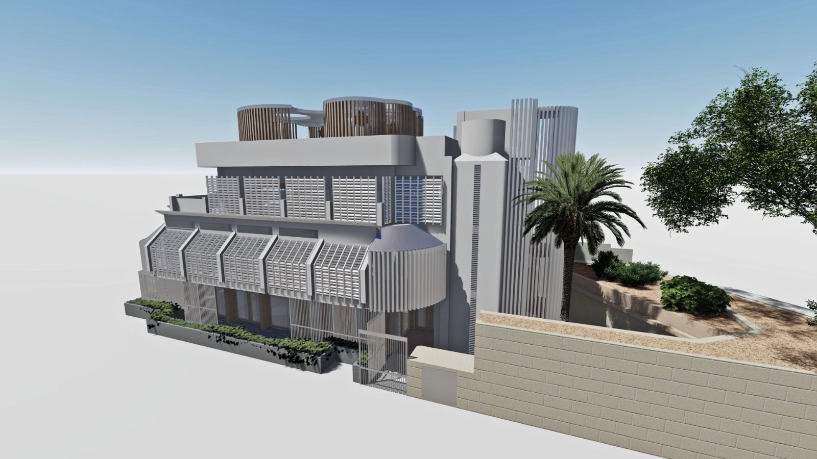 Proyecto de la nueva Casa del Mar de Los Cristianos./