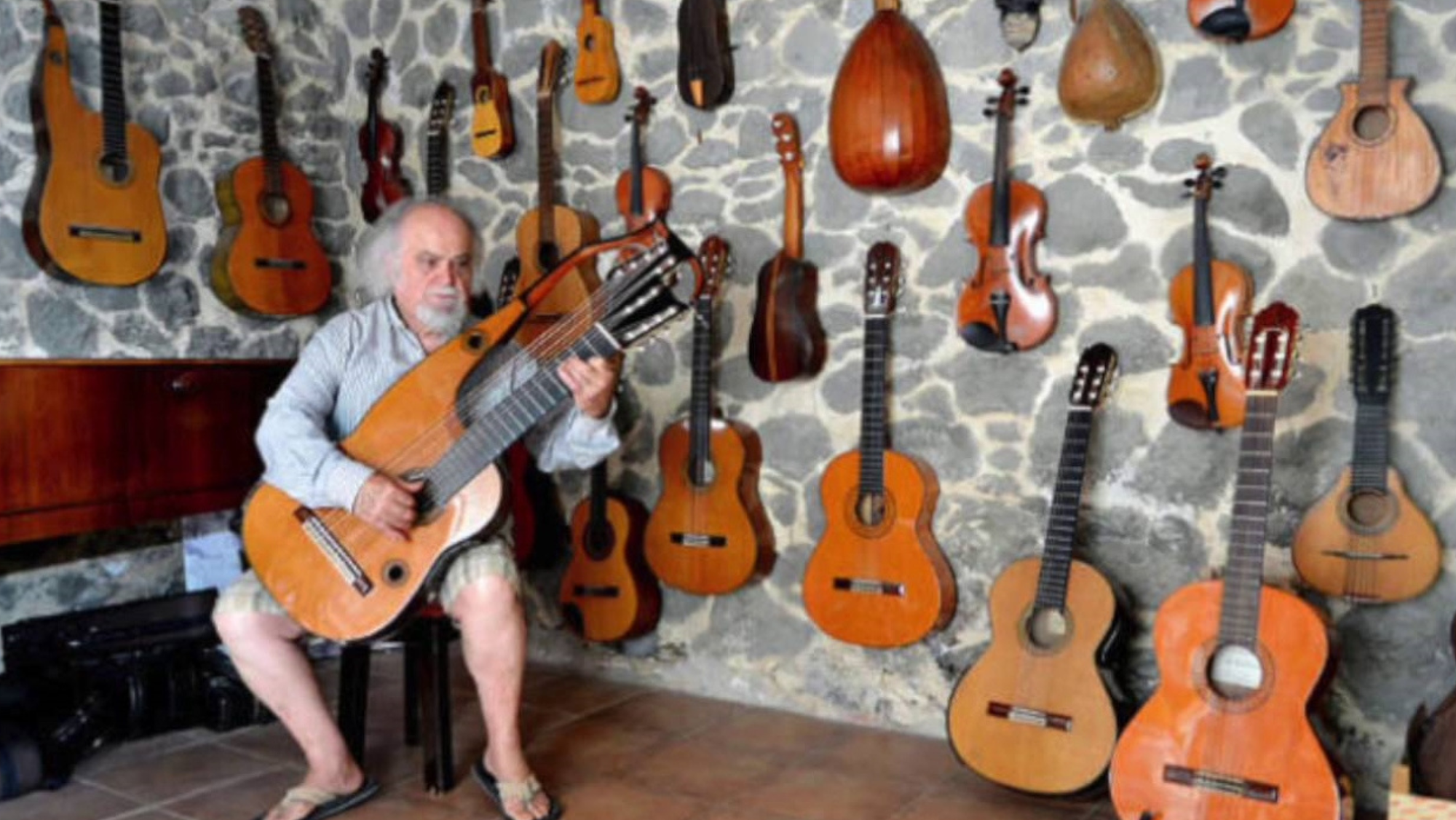 Imagen del músico grancanario Blas Sánchez./ Cabildo de Gran Canaria