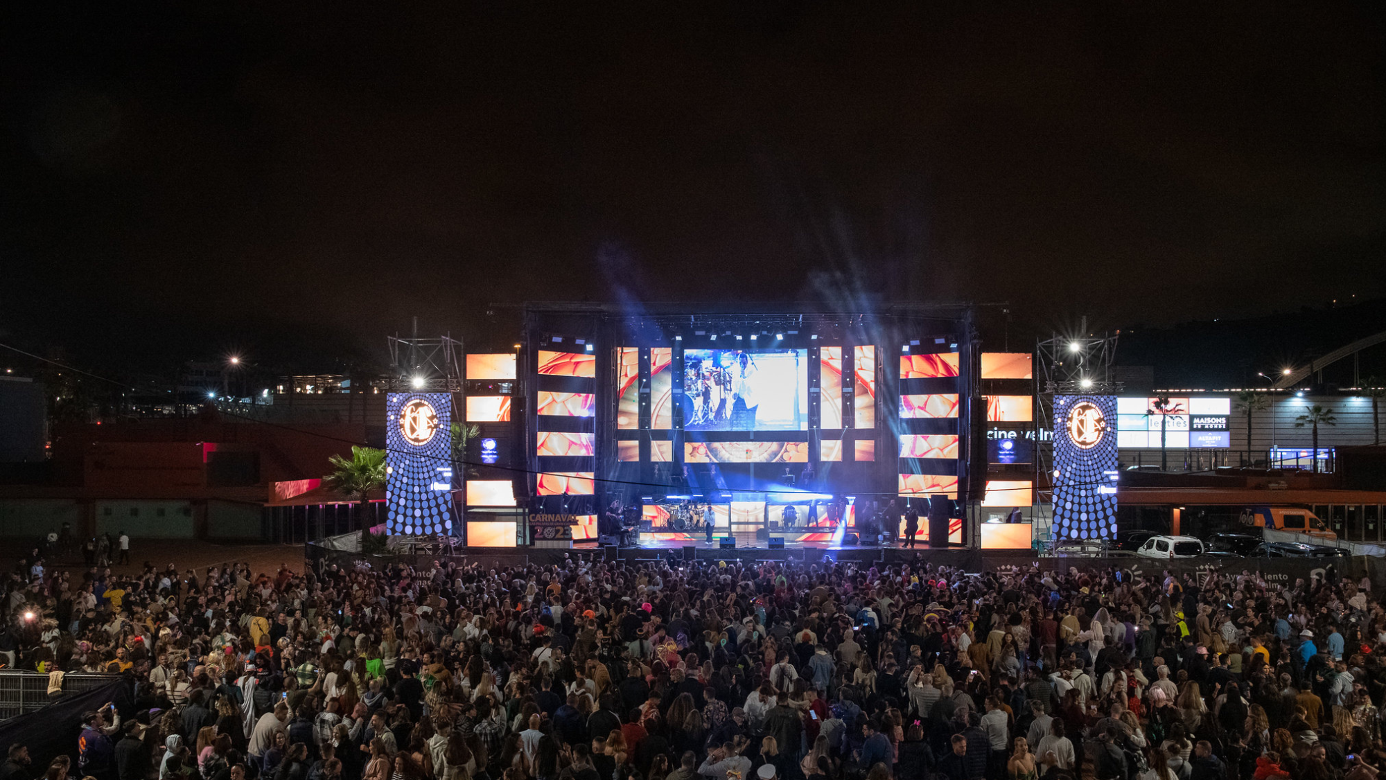 Imagen de la Plaza de la Música en el Carnaval de Las Palmas de Gran Canaria./ Ayuntamiento de Las Palmas