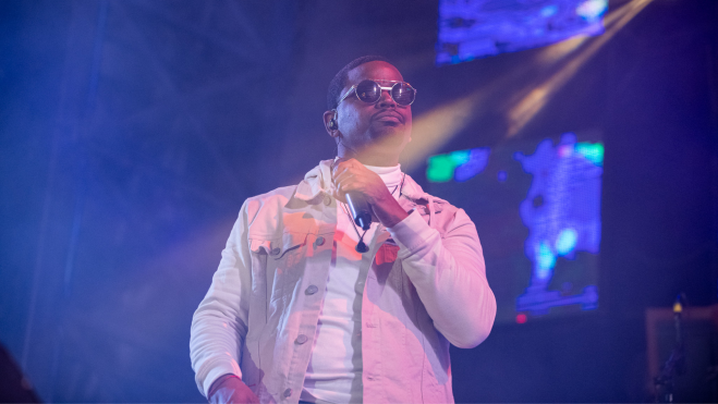 Tonny Tun Tun durante su actuación en Las Palmas de Gran Canaria./ Ayuntamiento de Las Palmas de Gran Canaria