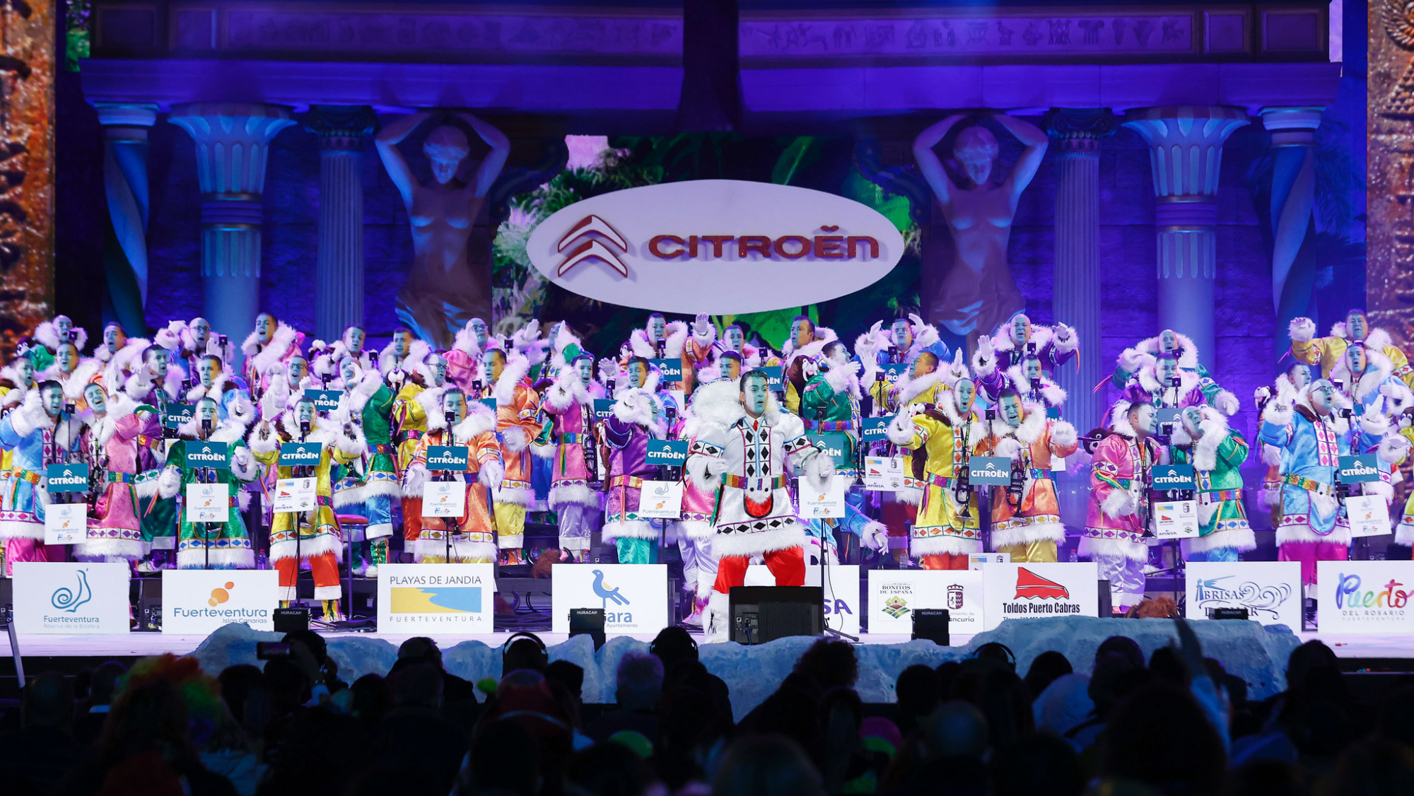 La murga de Los Gambusinos./ Promoción Las Palmas de Gran Canaria