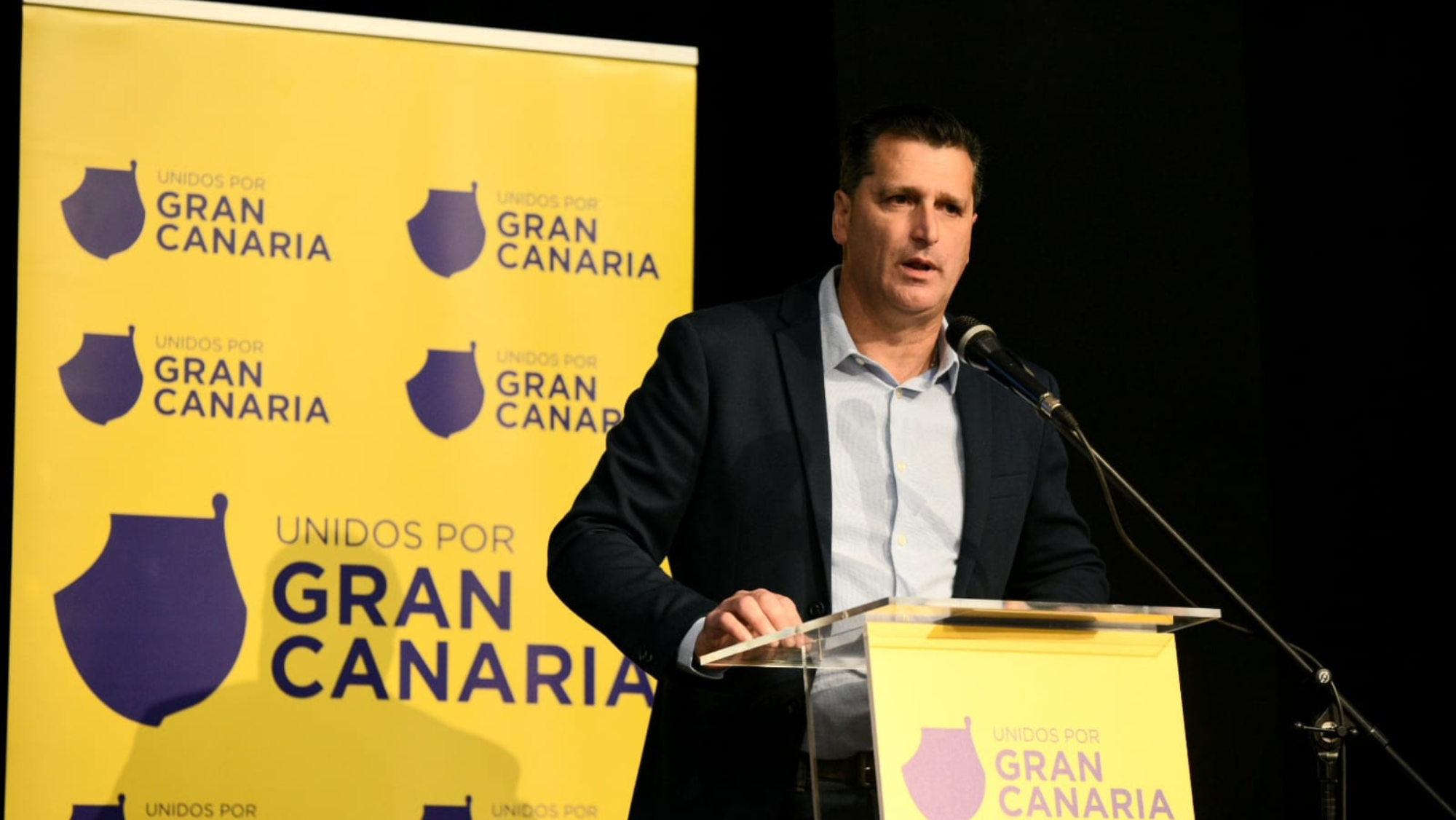 Blas Díaz Bolaños, candidato de UxGC a la alcaldía de Gáldar./ UxGC