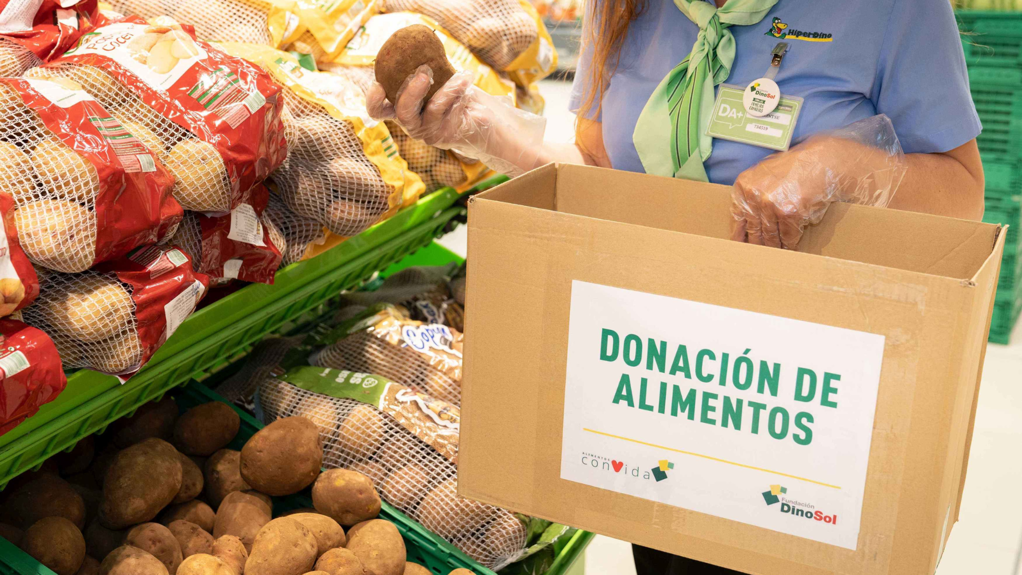 alimentos ConVida, el programa de HiperDino y la Fundación DinoSol./ HiperDino