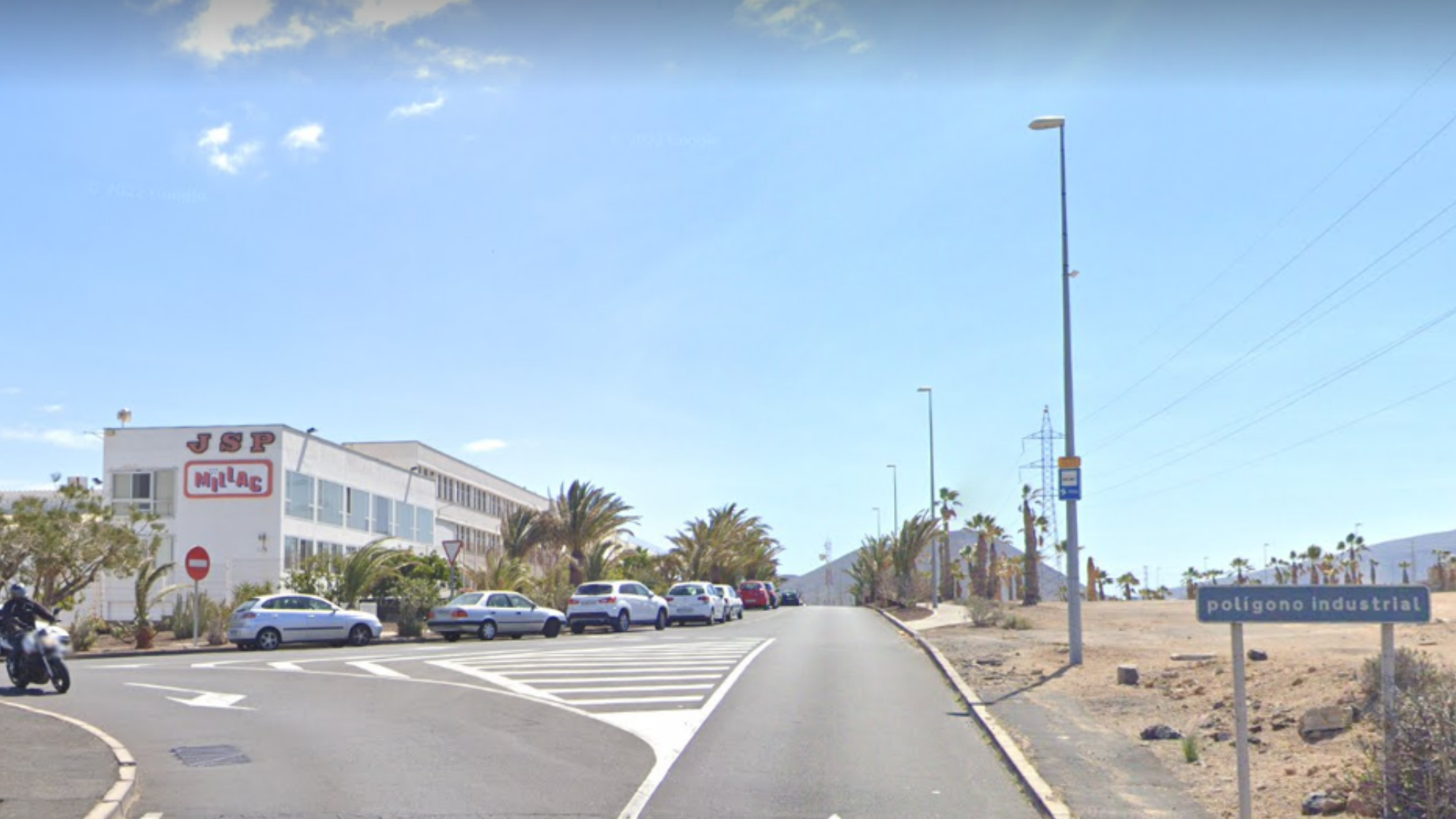 Entrada al polígono de Güímar por Candelaria. / Google maps