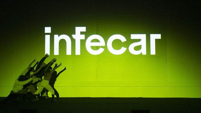 Un momento del acto de presentación de la nueva marca de Infecar. / Cabildo de Gran Canaria