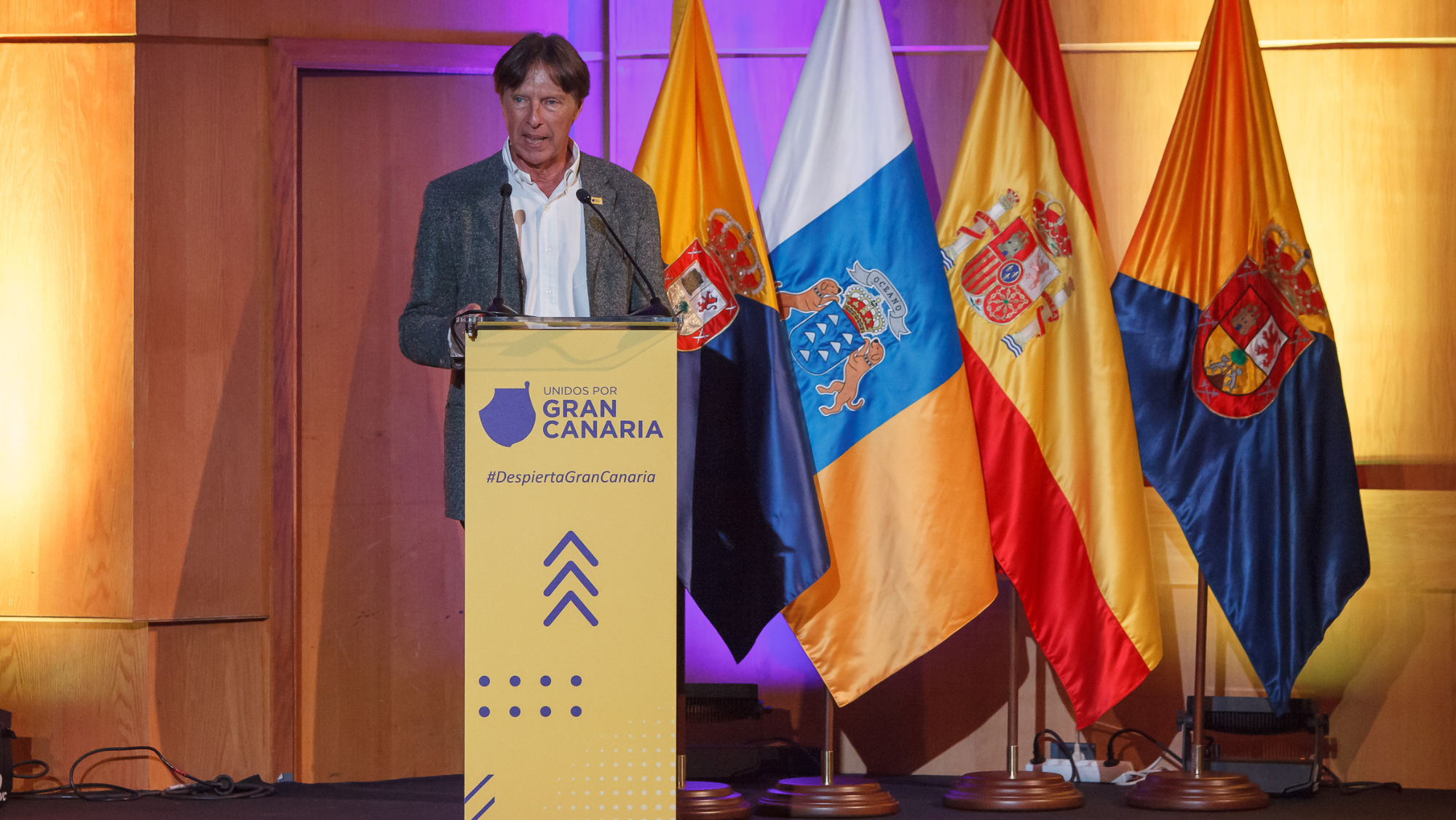 José Mari Ponce, candidato de UxGC al Cabildo de Gran Canaria. / Unidos por Gran Canaria