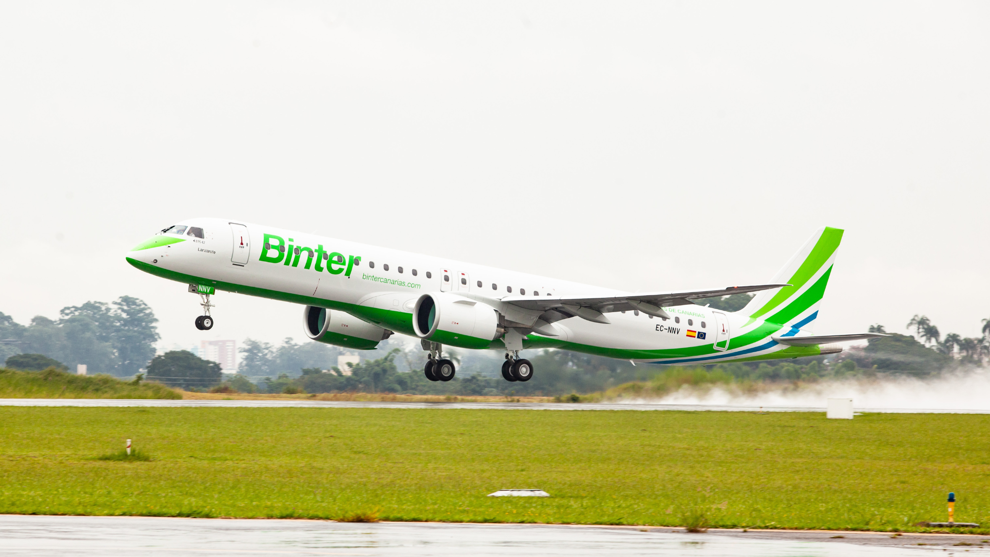 Un avión de Binter./ Antonio Di Ciommko