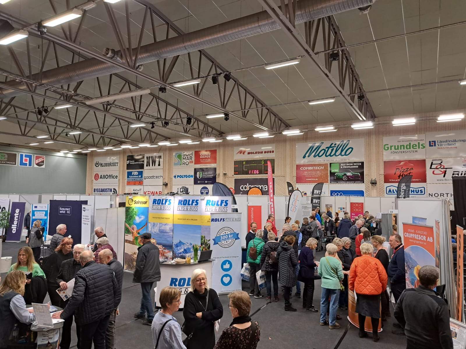 Visita de La Gomera a la feria para seniors de Suecia 60 Plus Mässan de Karlstad./ Visita de La Gomera a la feria para seniors de Suecia 60 Plus Mässan de Karlstad./