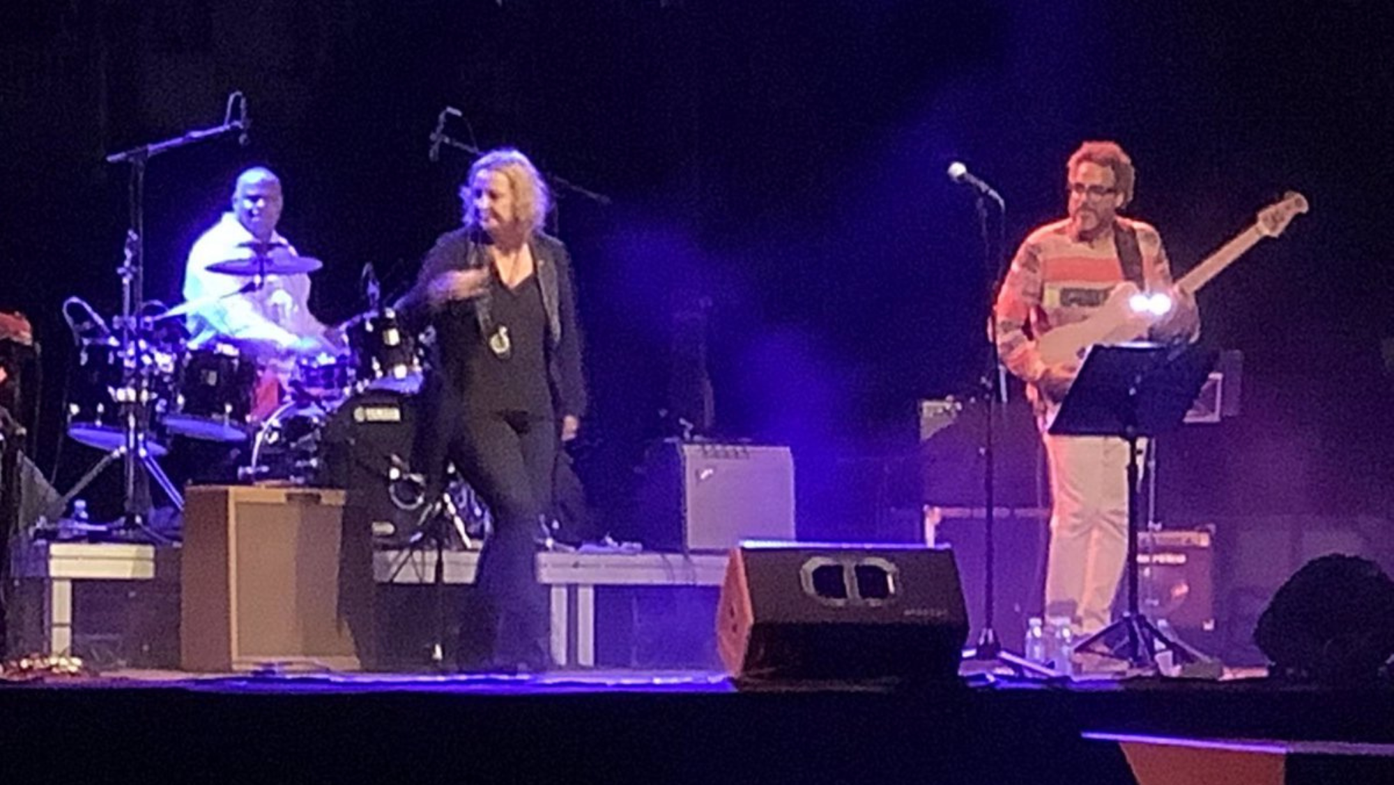 Patricia Kraus en uno de sus conciertos. / Europa Press