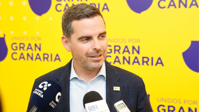 Lucas Bravo de Laguna, candidato al Parlamento de Canarias por Unidos por Gran Canaria./ UxGC