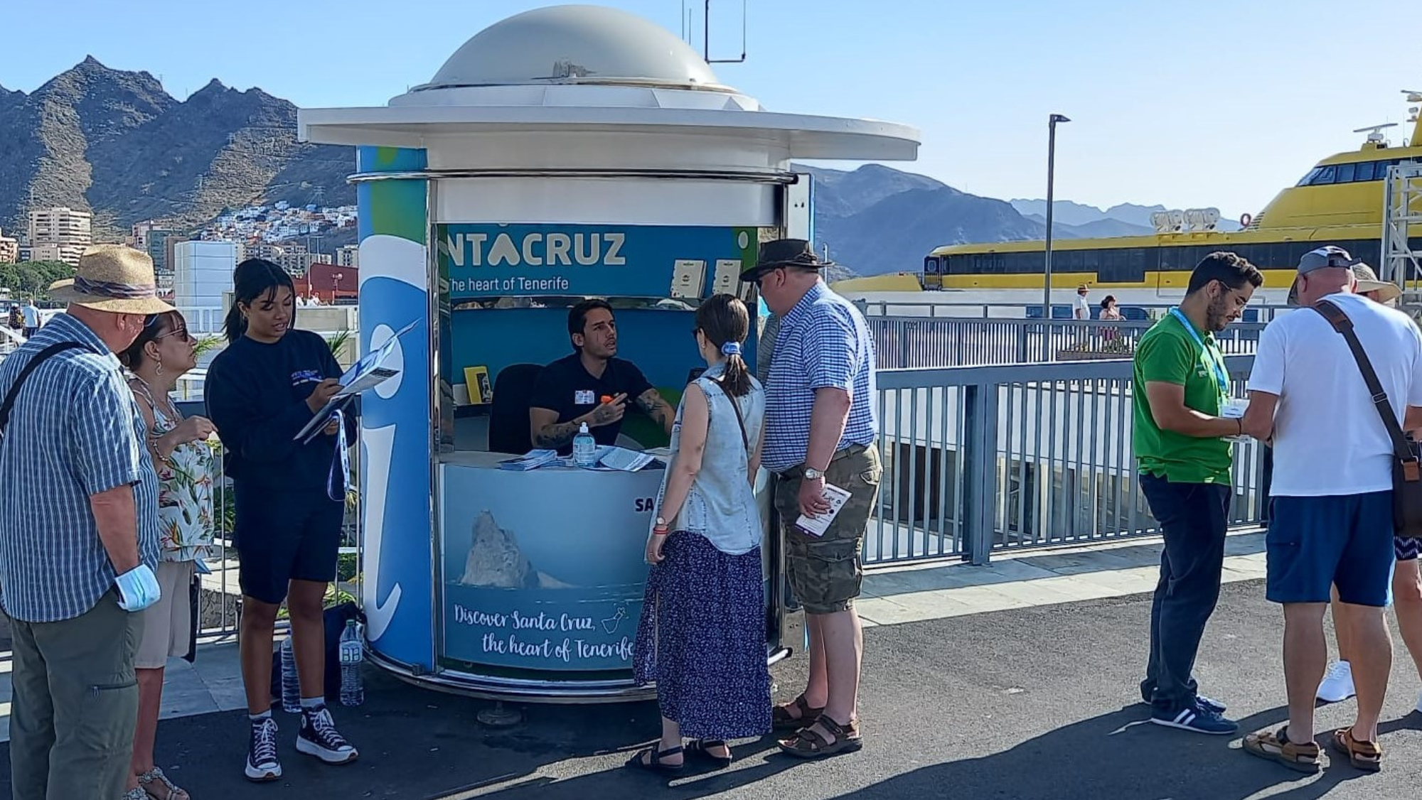 Oficina de atención turística en Santa Cruz de Tenerife. / Ayuntamiento de Santa Cruz de Tenerife