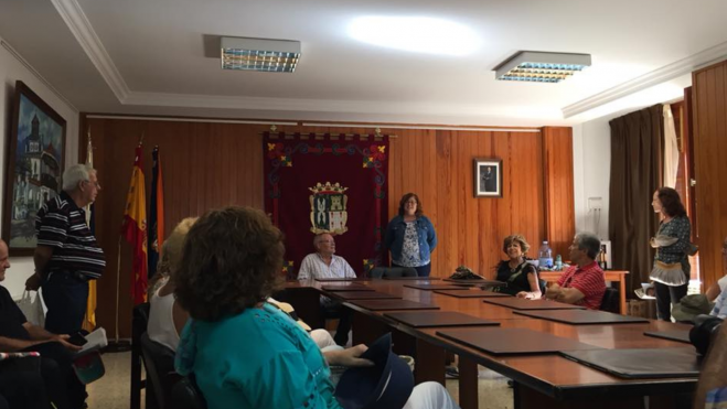 Visita ciudadana al Ayuntamiento de San Mateo. / Ayuntamiento de San Mateo