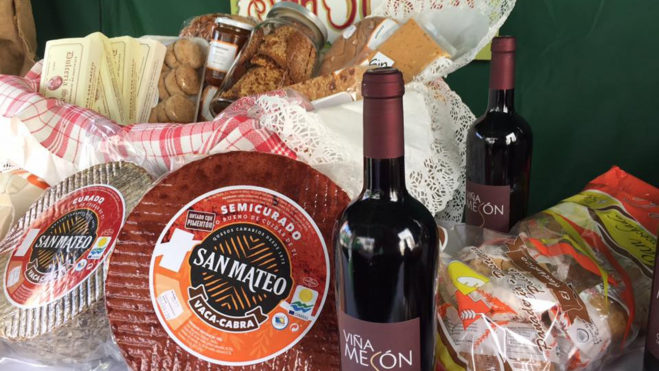 Productos gastronómicos de San Mateo. / Ayuntamiento de San Mateo