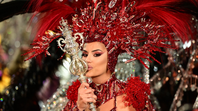 Ganadora de la Gala de la Reina del Carnaval de Las Palmas de Gran Canaria 2023./ Tony Hernández - Promoción Las Palmas 