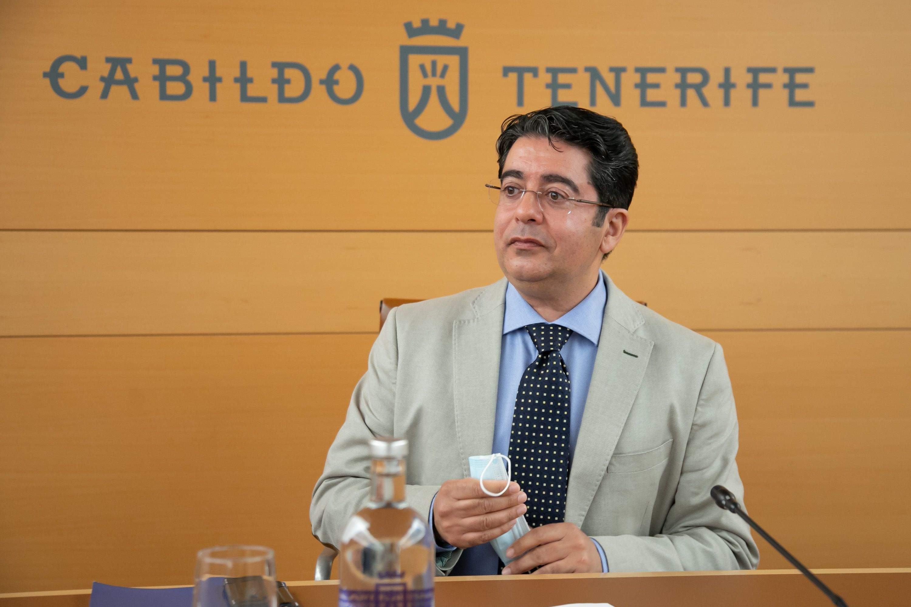 Pedro Martín, presidente del Cabildo de Tenerife./ CEDIDA
