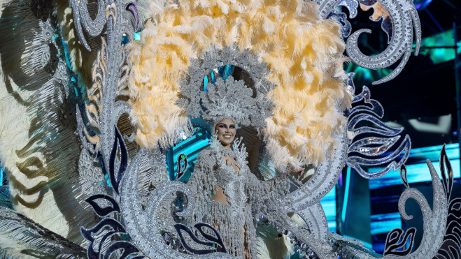 Primera dama del Carnaval de Las Palmas de Gran Canaria. Promoción Las Palmas
