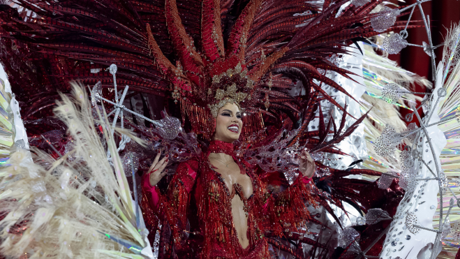 Segunda dama del Carnaval de Las Palmas de Gran Canaria. Promoción Las Palmas