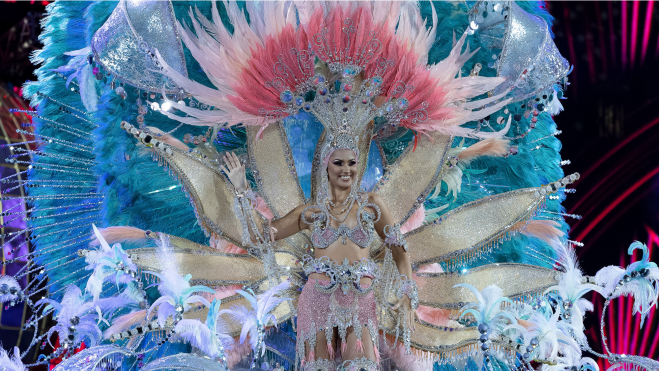 Tercera dama del Carnaval de Las Palmas de Gran Canaria./ Promoción Las Palmas