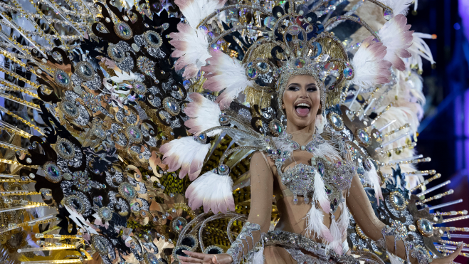 Cuarta dama del Carnaval de Las Palmas de Gran Canaria. Promoción Las Palmas