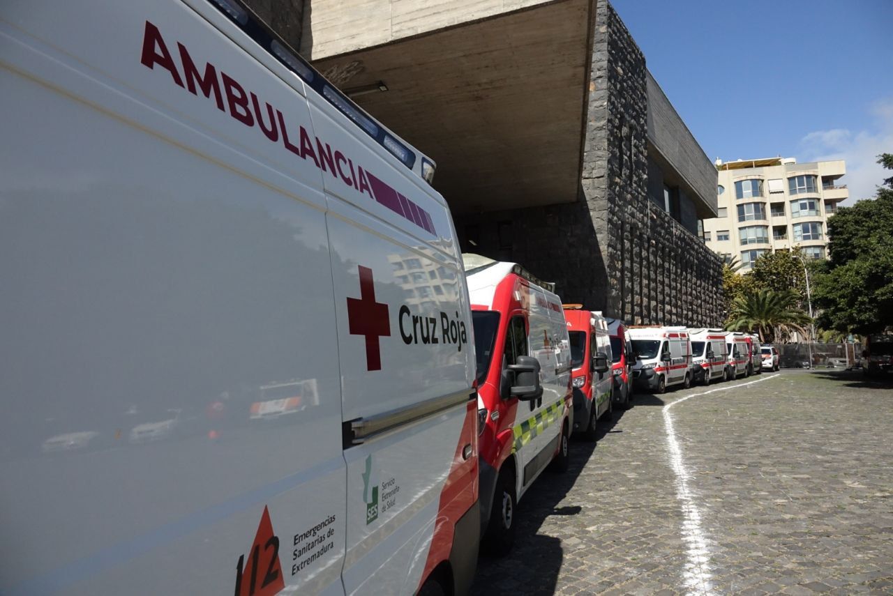 Puesto de Mando Avanzado Hospital del Carnaval de Santa Cruz de Tenerife./ Cedida