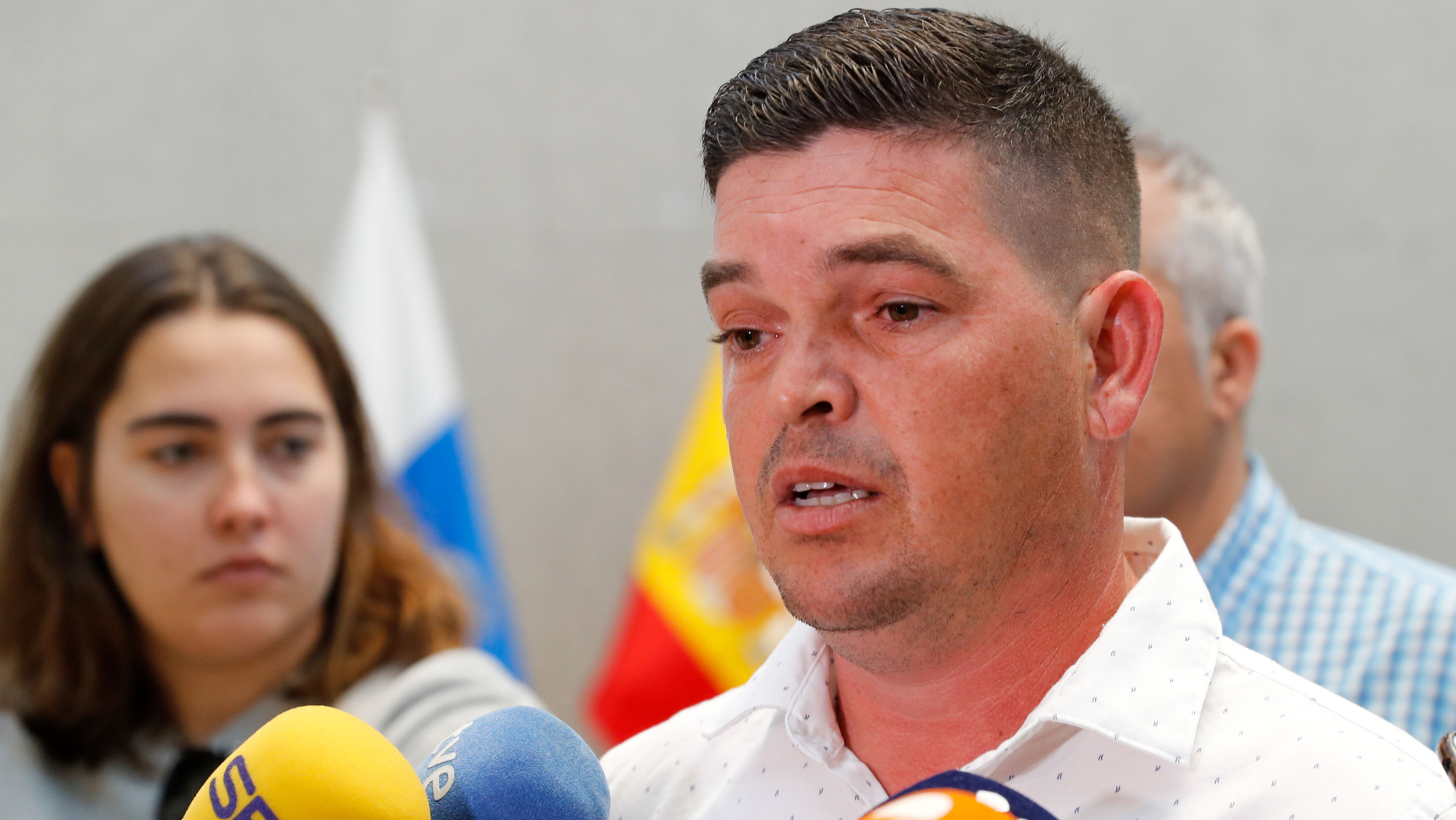 Roberto Jerez, presidente de los transportistas. / EFE / Elvira Urquijo