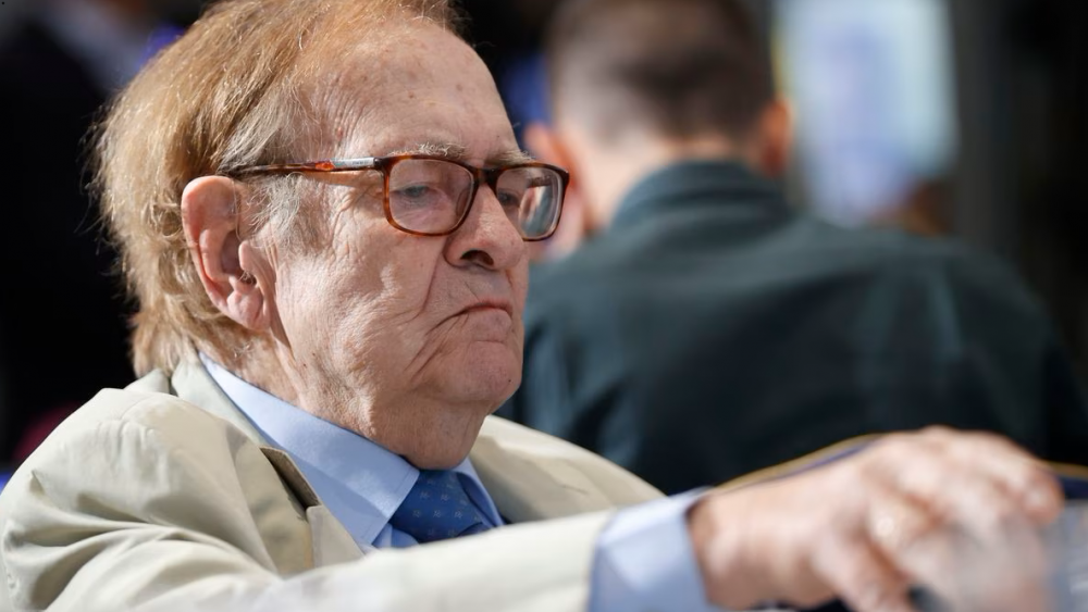 Ramón Tamames, candidato independiente de Vox a la moción de censura contra Pedro Sánchez. /EFE