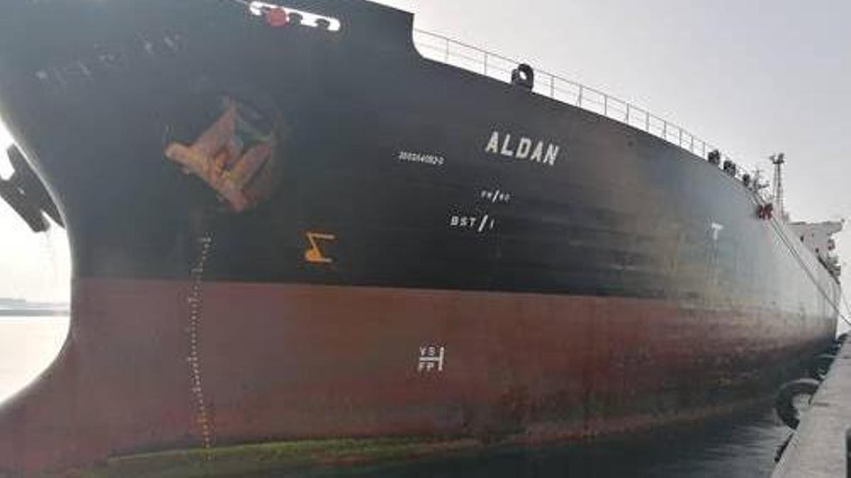 Imagen del buque 'Aldán'. / Ministerio de Transportes 